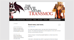Desktop Screenshot of devilwearstransmog.com
